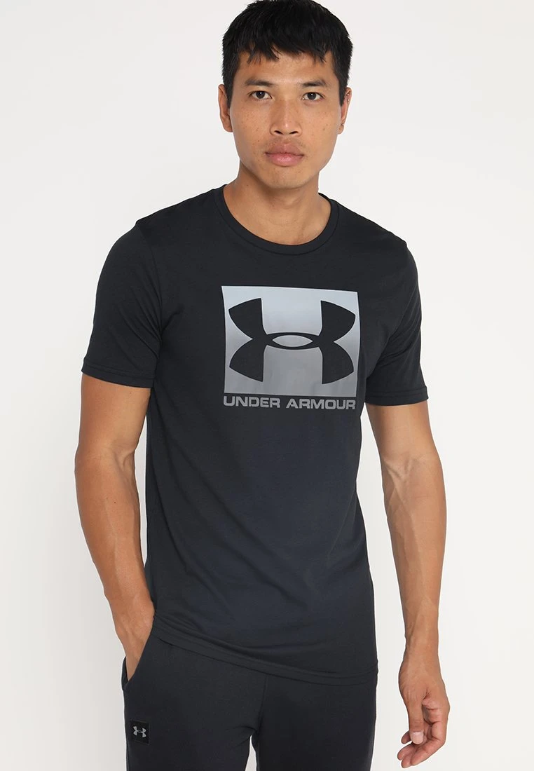 Under Armour Boxed Style - T-Shirt Print - Black/Graphite 1 Under Armour Boxed Style - T-Shirt Print - Black/Graphite