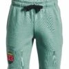 Under Armour Rival- Shorts - Retro Teal