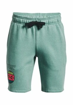Under Armour Rival- Shorts - Retro Teal