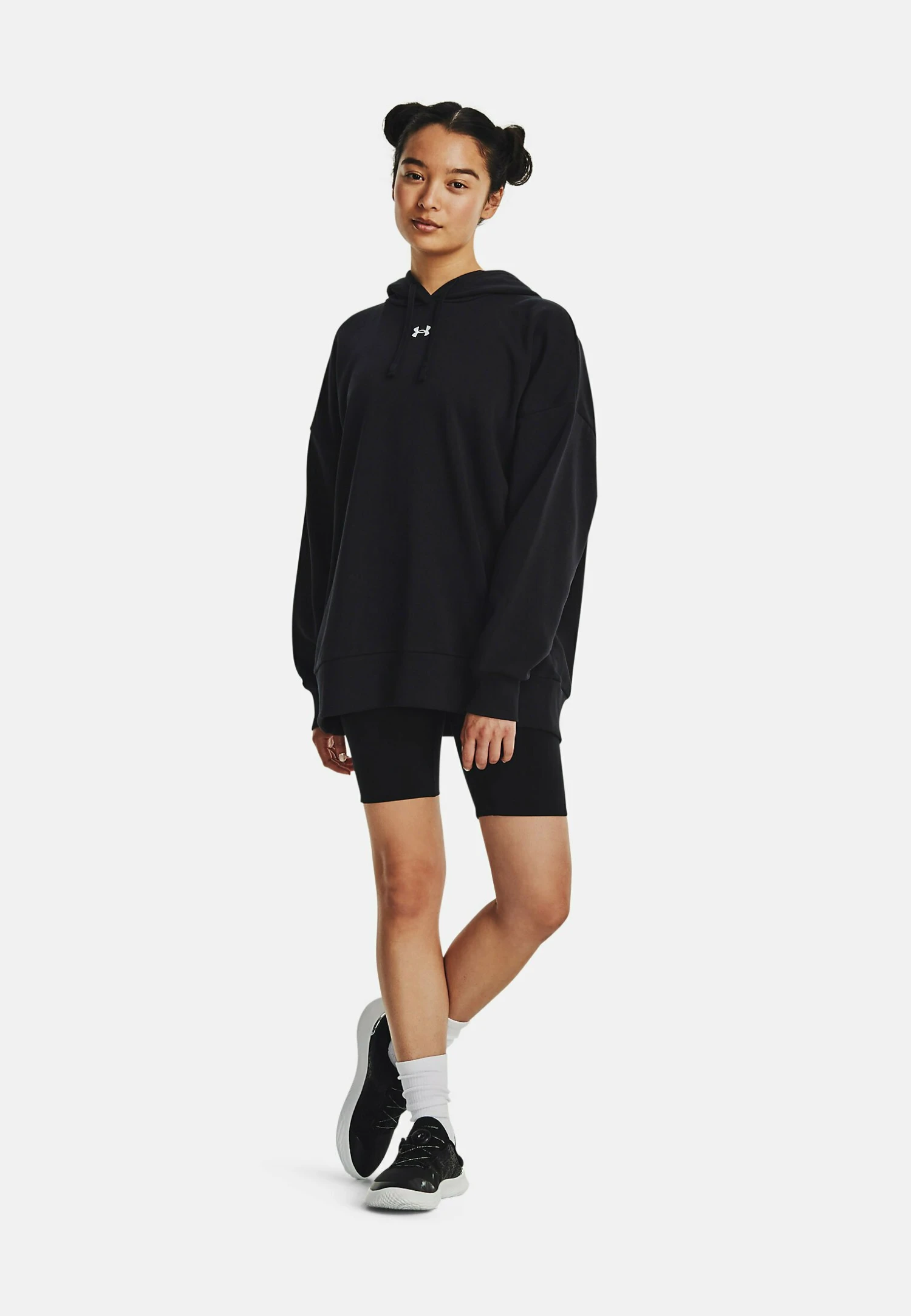 Under Armour Rival Os - Hoodie - Black 2 Under Armour Rival Os - Hoodie - Black - Afbeelding 2