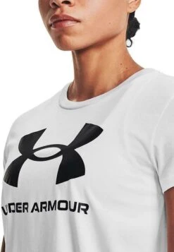Under Armour Sportstye - T-Shirt Print - Blanco
