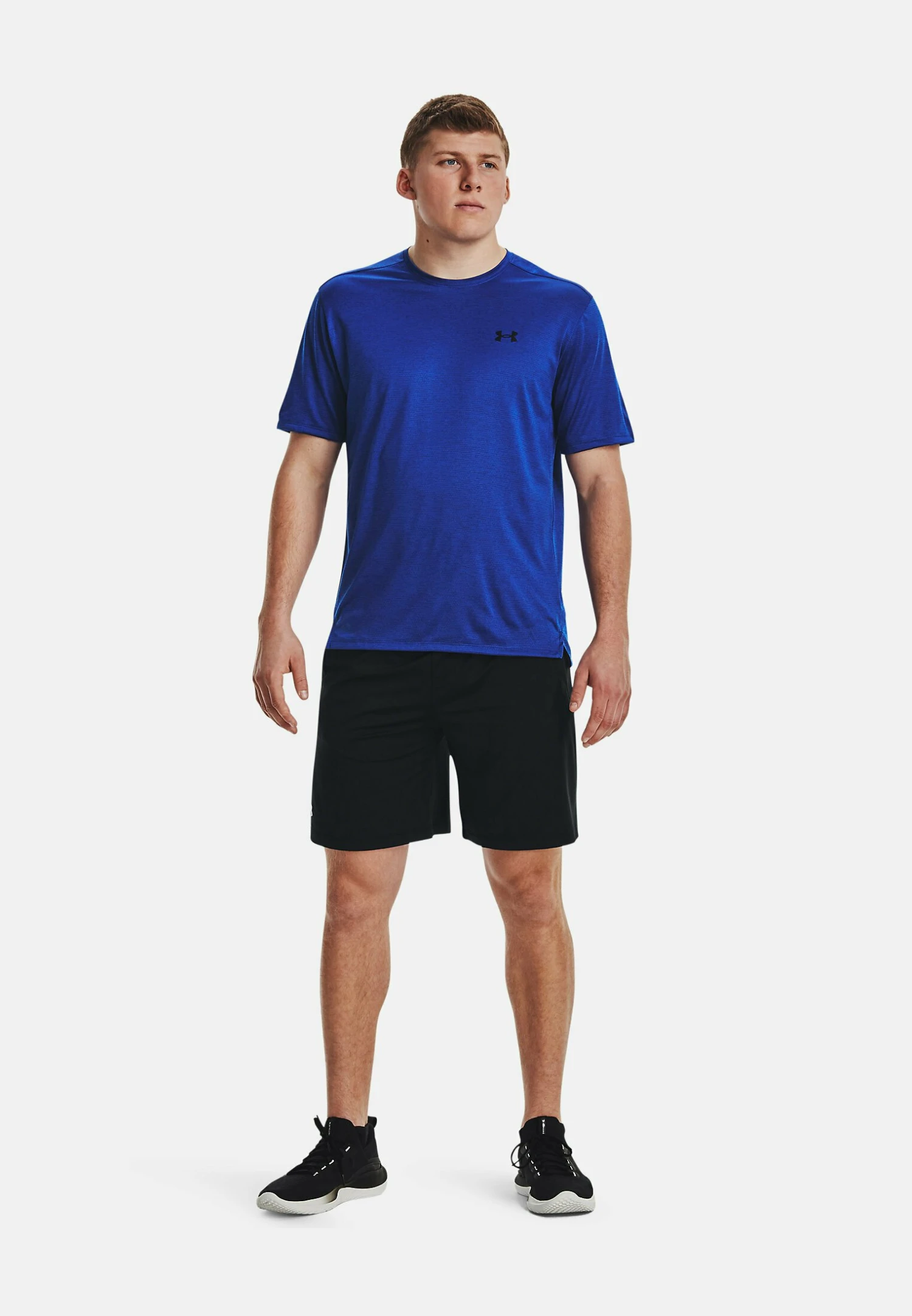 Under Armour Tech Vent - Sport T-Shirt - Royal 2 Under Armour Tech Vent - Sport T-Shirt - Royal - Afbeelding 2
