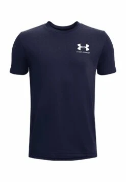 Under Armour Sportstyle Left Chest Ss - Sport T-Shirt - Blue