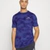 Under Armour Rush Energy Print - Sport T-Shirt - Sonar Blue