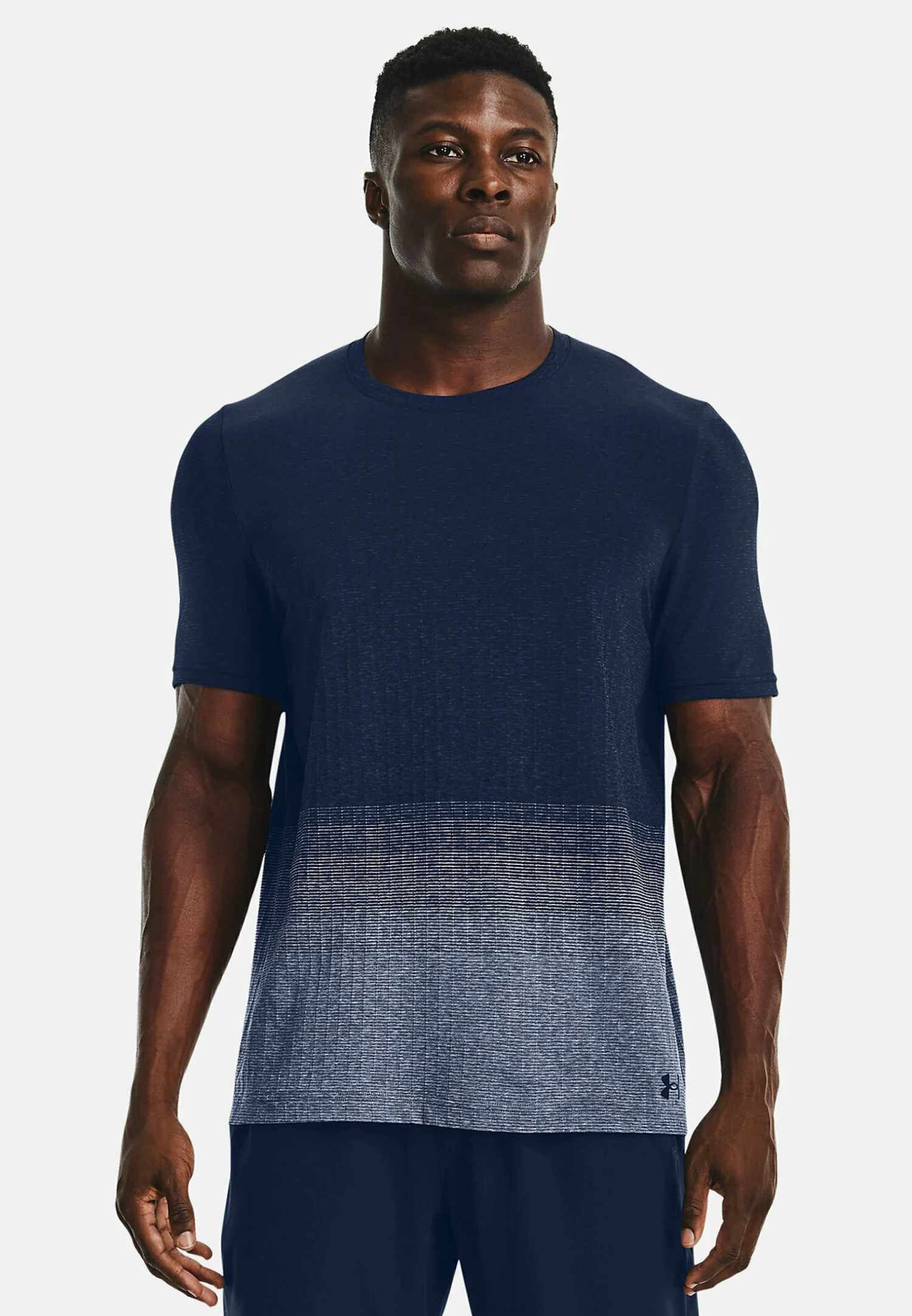 Under Armour Ua Seamless Lux - T-Shirt Print - Blue 1 Under Armour Ua Seamless Lux - T-Shirt Print - Blue