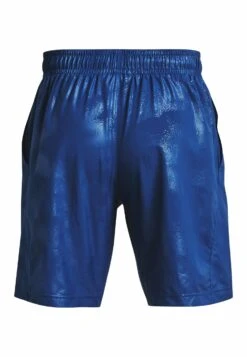 Under Armour Emboss - Korte Broeken - Blue Mirage -Under Armour Winkel ede1d98996334836a6e4efd9bff7d0bf