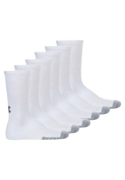 Under Armour Unisex Sport 6 Paar - Ua Heatgea - Enkelsokken - Weiss