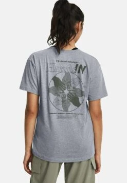 Under Armour We All Play - Sport T-Shirt - Steel Light Heather