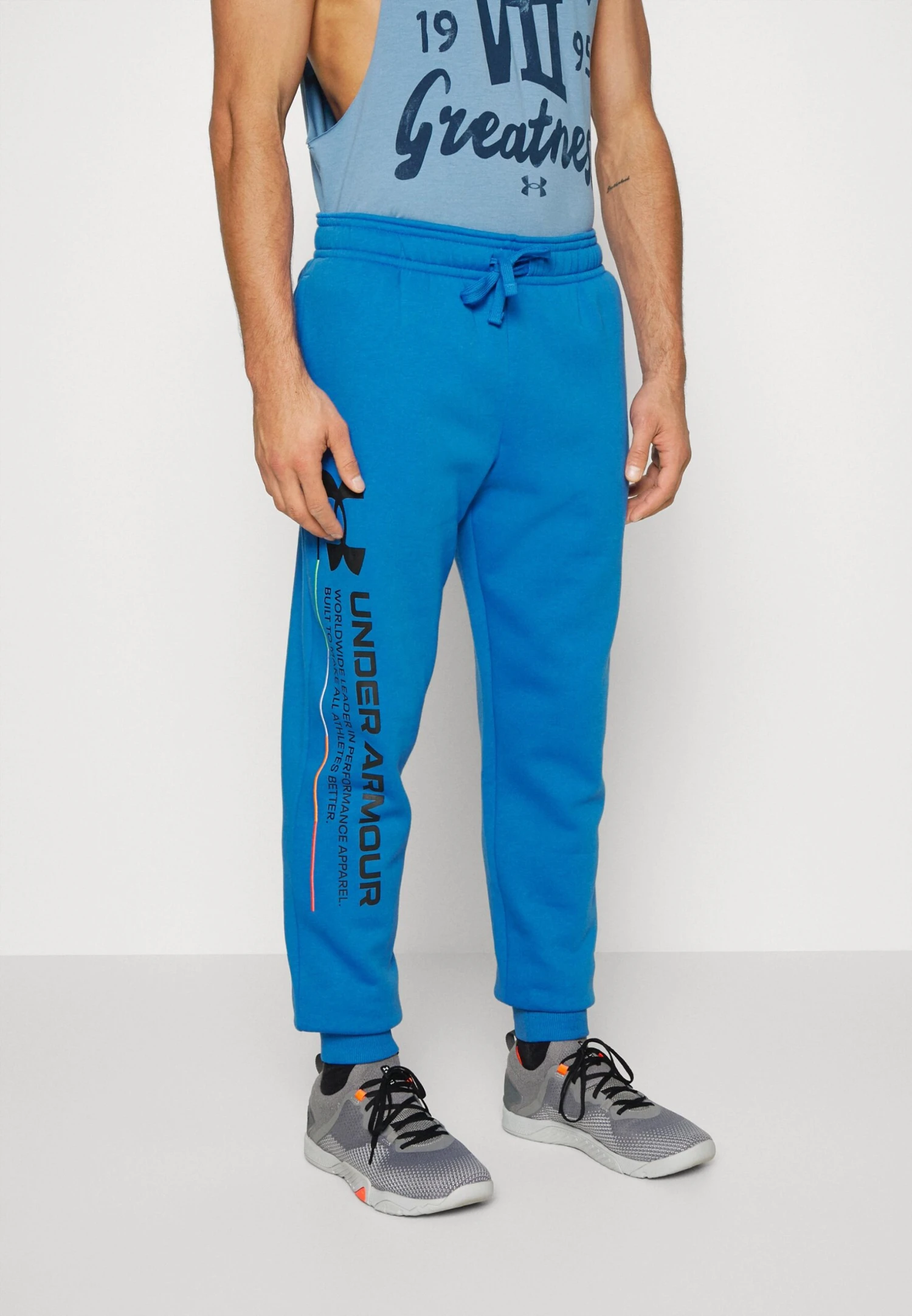Under Armour Rival Chroma Pants - Trainingsbroek - Victory Blue/Black 1 Under Armour Rival Chroma Pants - Trainingsbroek - Victory Blue/Black