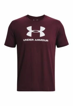 Under Armour Sportstyle Logo Ss-Blk - T-Shirt Print - Dark Maroon -Under Armour Winkel f9ac415e298f4e4984b730ec24c166d2