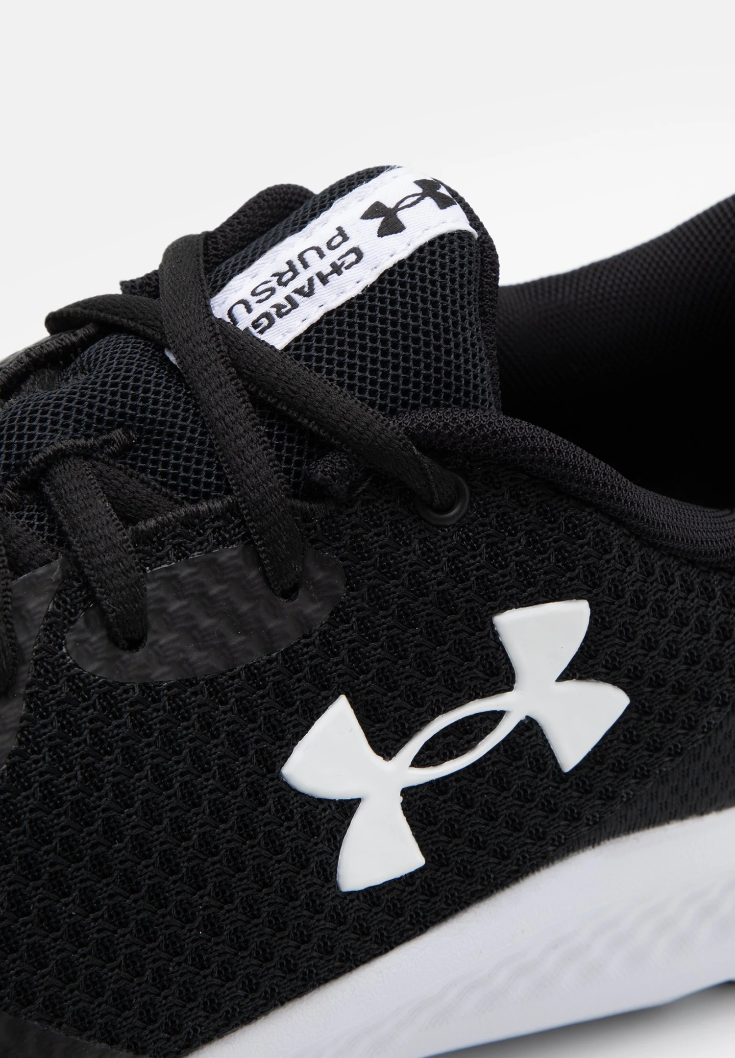 Under Armour Charged Pursuit 3 - Hardloopschoenen Neutraal - Black/White 5 Under Armour Charged Pursuit 3 - Hardloopschoenen Neutraal - Black/White - Afbeelding 5