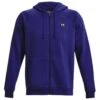 Under Armour Sweater Met Rits - Sonar Blue Onyx White